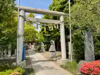 徳持神社の鳥居