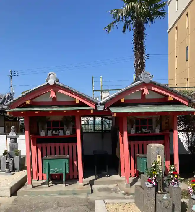 愛染堂勝鬘院の末社・摂社