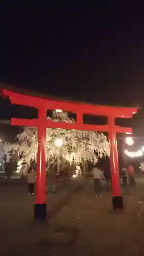 八幡社の鳥居