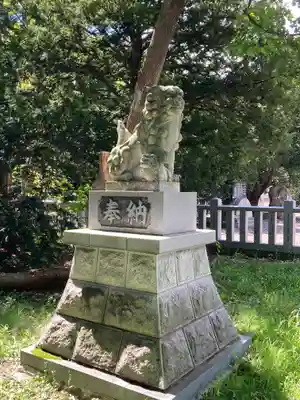 永山神社の狛犬