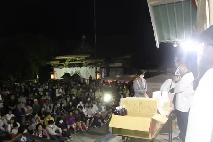 釧路一之宮 厳島神社のお祭り