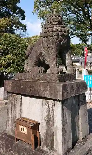 福岡縣護國神社の狛犬