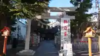 草加神社の鳥居
