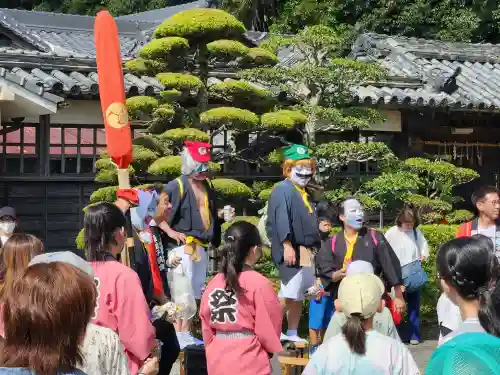 赤穂八幡宮のお祭り