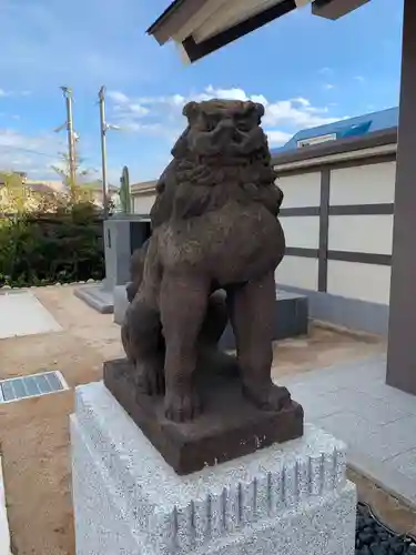 千葉縣護國神社の狛犬