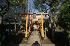 紀文稲荷神社の鳥居