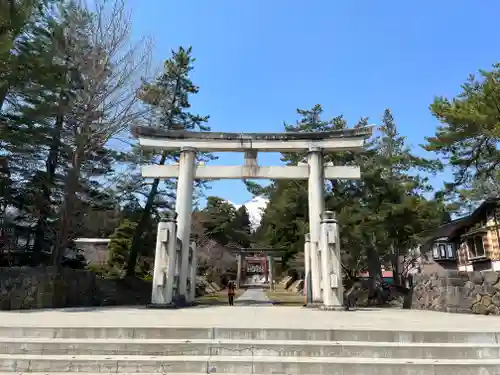 岩木山神社の鳥居