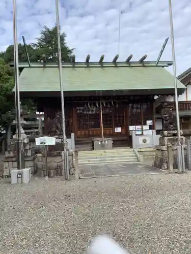 御井神社の本殿・本堂