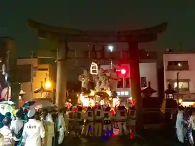 杭全神社のお祭り