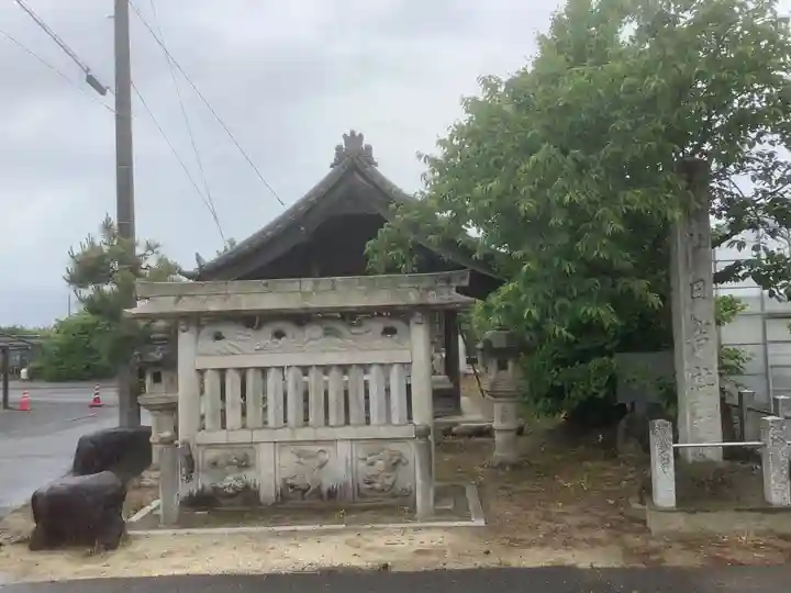 法華寺の周辺