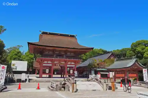 津島神社の山門