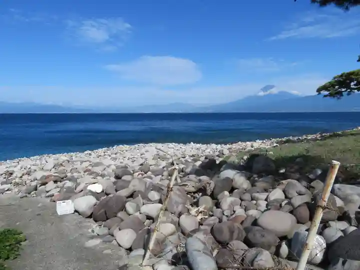 大瀬神社の景色