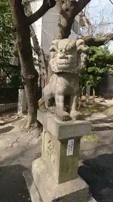 熊野三社の狛犬