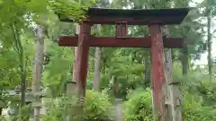 栗川稲荷神社の鳥居