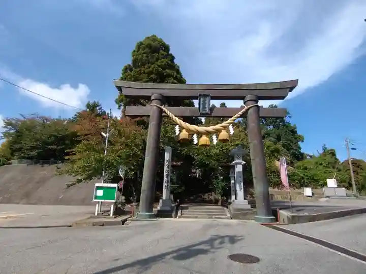 姉倉比賣神社の鳥居