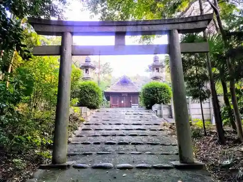 神明社（平島神明社）の鳥居