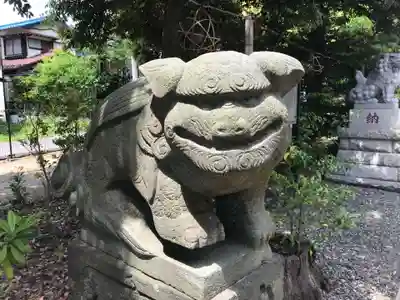 菊田神社の狛犬