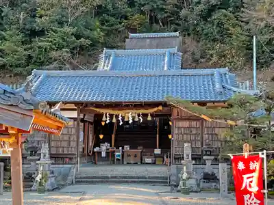 猪田神社の本殿・本堂