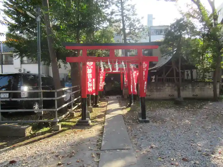 蛇窪神社の鳥居