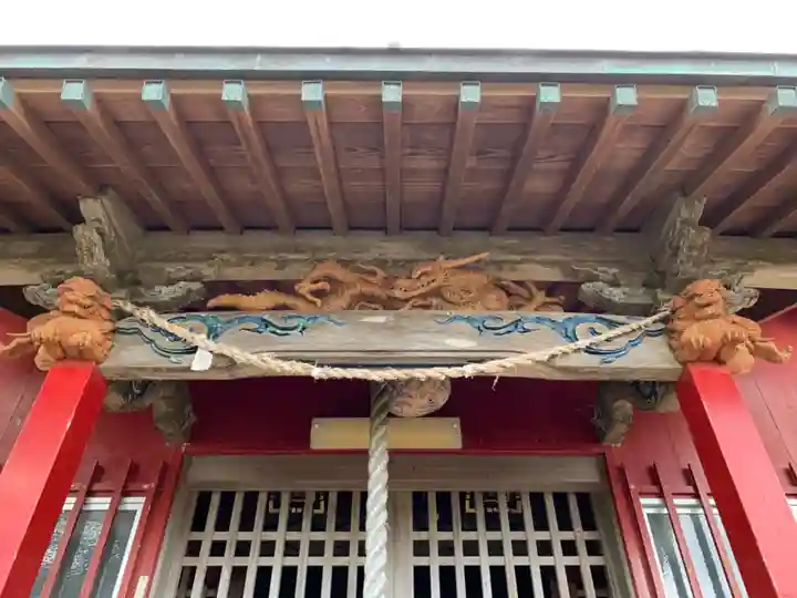荒磯魚見根神社の芸術