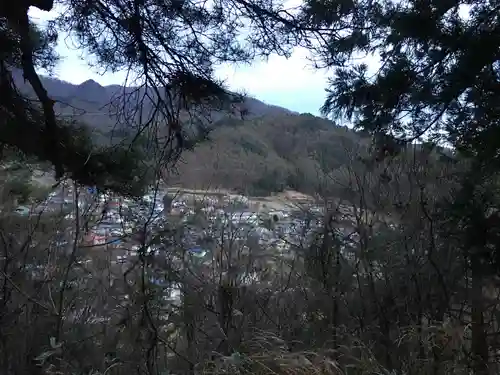 剣岩稲荷神社の景色