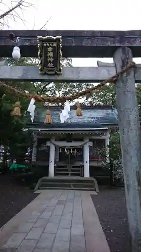 幸福神社の鳥居