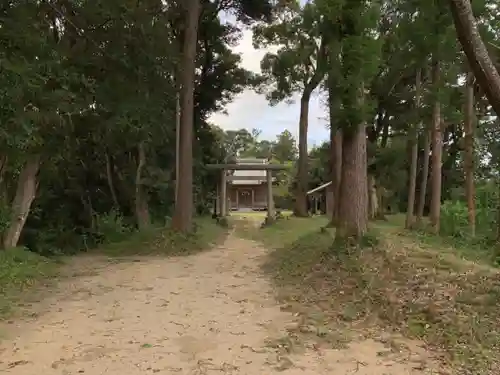 飯縄神社の鳥居