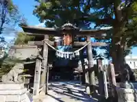 金鑚神社の鳥居