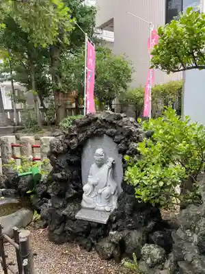 江島杉山神社の像