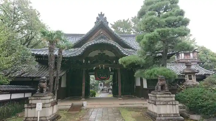 観音寺(世田谷山観音寺)の山門・神門