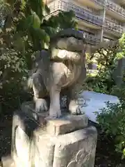 成子天神社の狛犬