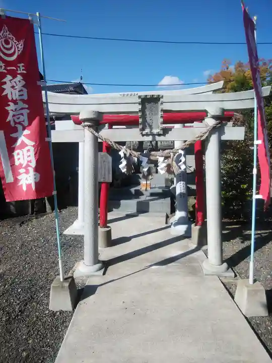 大鏑神社の鳥居