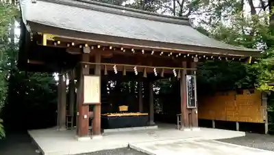 寒川神社の手水舎