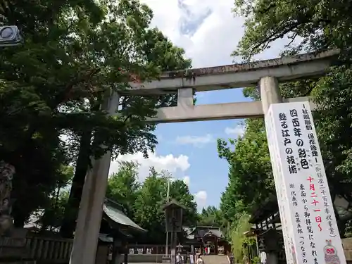 秩父神社の鳥居