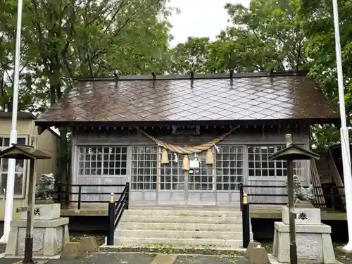 根室出雲神社の本殿