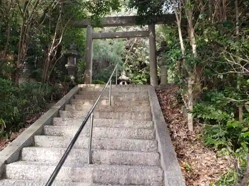 苗代神社の鳥居