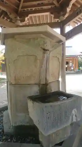 與止日女神社の手水