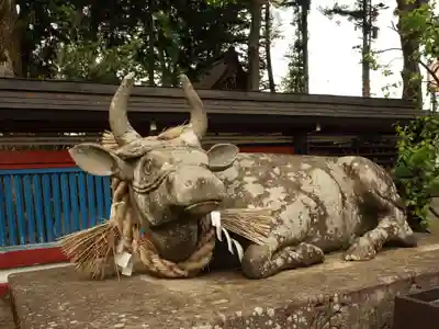 飛驒天満宮の像