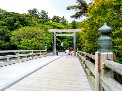 伊勢神宮内宮（皇大神宮）の鳥居