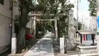 中野氷川神社の鳥居