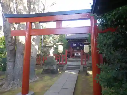 由比若宮（元鶴岡八幡宮）の鳥居