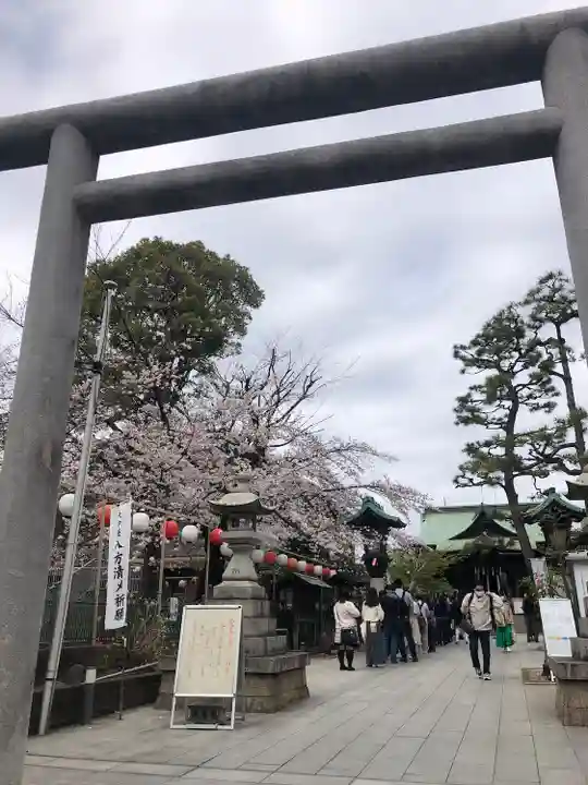 桜神宮の鳥居