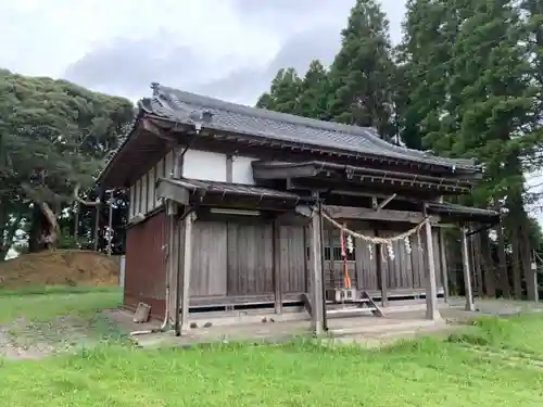 山田神社の本殿・本堂