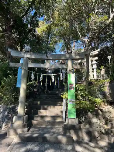 多摩川浅間神社の鳥居