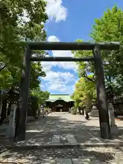 溝旗神社（肇國神社）の鳥居