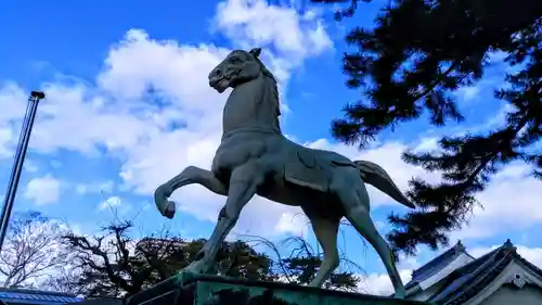 龍城神社の狛犬