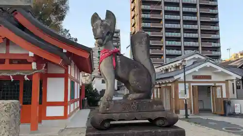 稲荷神社の狛犬