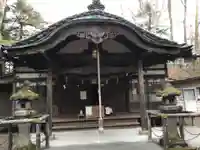 諏訪神社の本殿・本堂