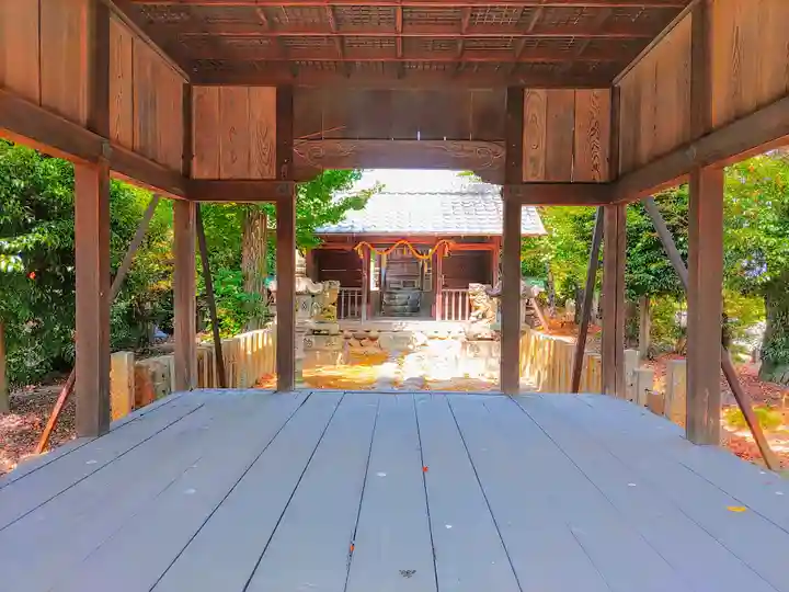 八劍社(一色中通)の本殿・本堂