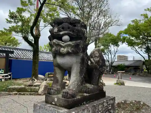 青井阿蘇神社の狛犬